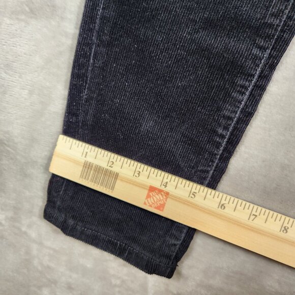 Polo Ralph Lauren Corduroy Stretchy Slim Pants Black Women's Size 10 - Picture 11 of 14